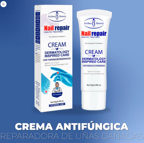 CREMA P/ HONGOS DE UÑAS DE PIES Y MANOS