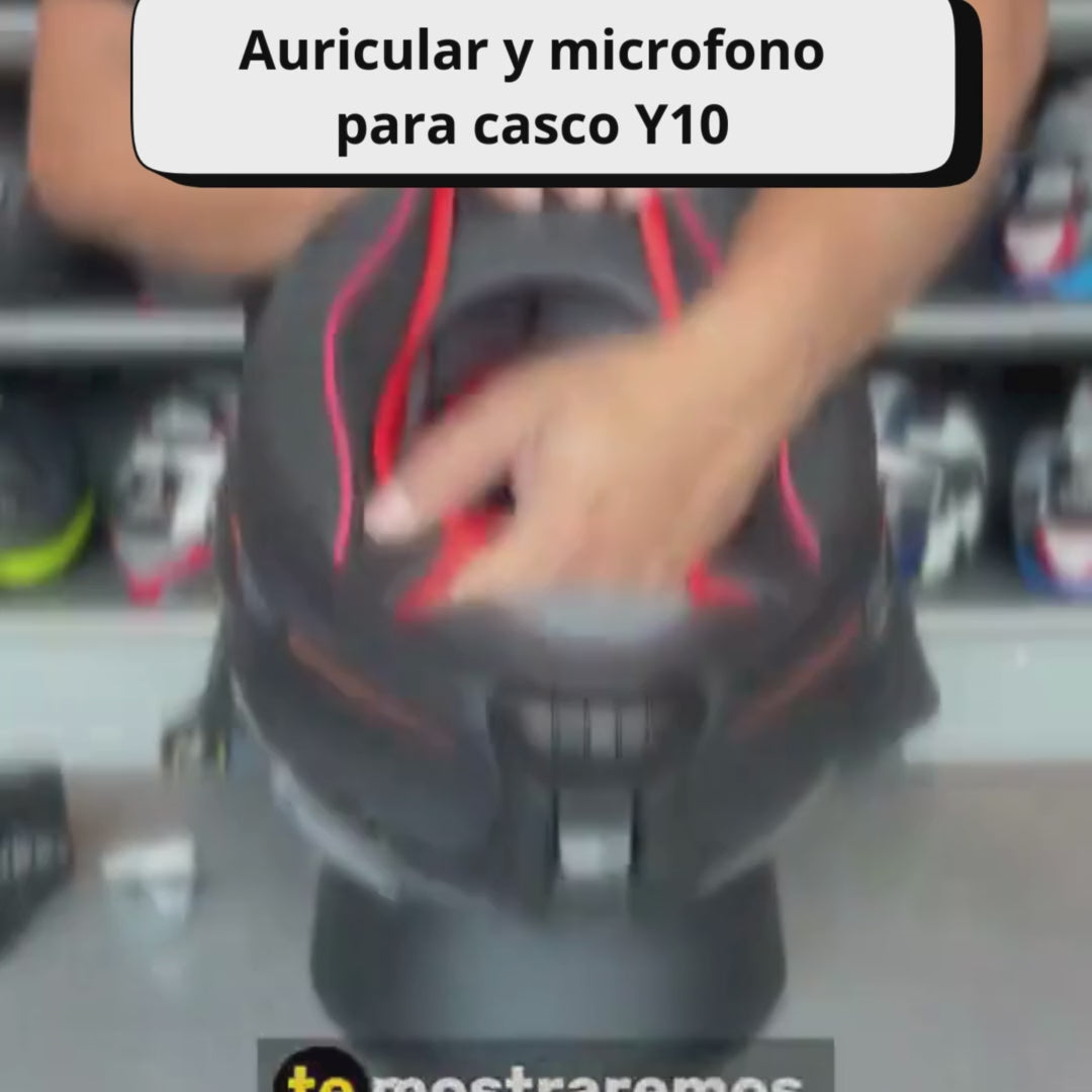 Auricular inalámbrico para casco